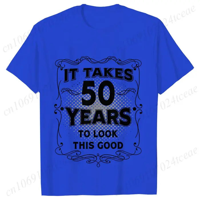 T-shirt drôle du 50e anniversaire pour hommes