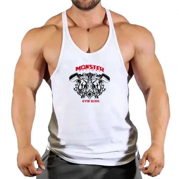 Stringer Singlet-Vêtements de fitness pour hommes