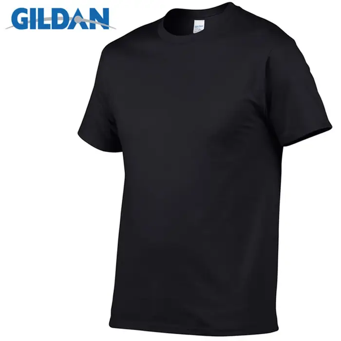 Gildan-T-Shirt à manches courtes pour homme, 100% coton, résistant, confortable et respirant, vêteme