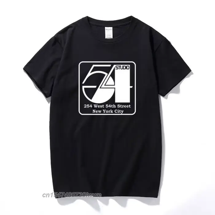 T-shirt de danse en vinyle pour homme, vêtement de Studio 54 Disco 45