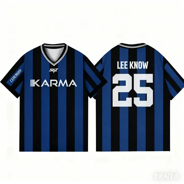 T-shirt graphique Kpop KARMA pour hommes et femmes, respirant, à séchage rapide, à manches courtes, 