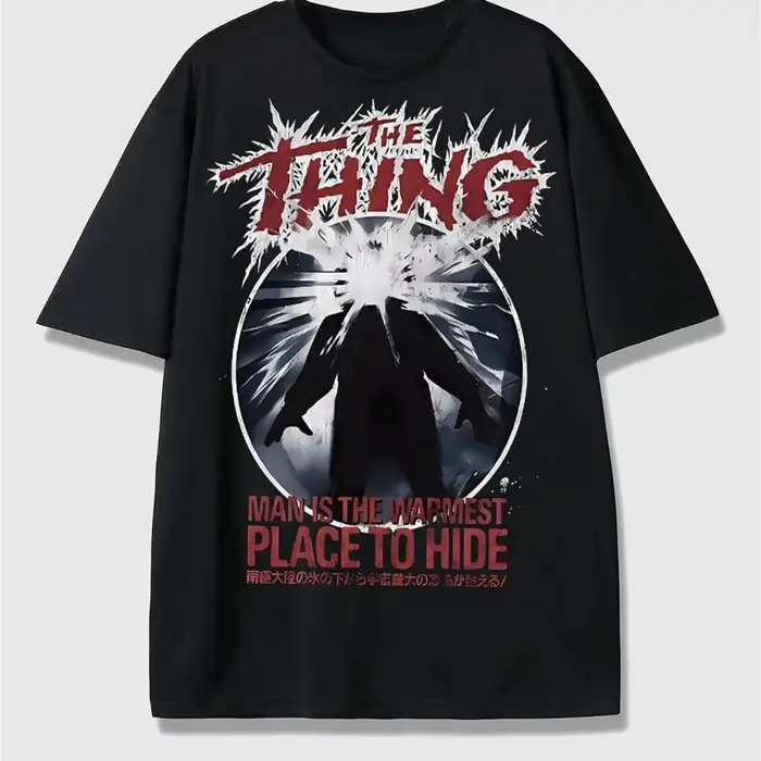 T-shirt pour homme « Monster » - T-shirt rétro d'horreur pour homme, nouveau style d'été, tendance u