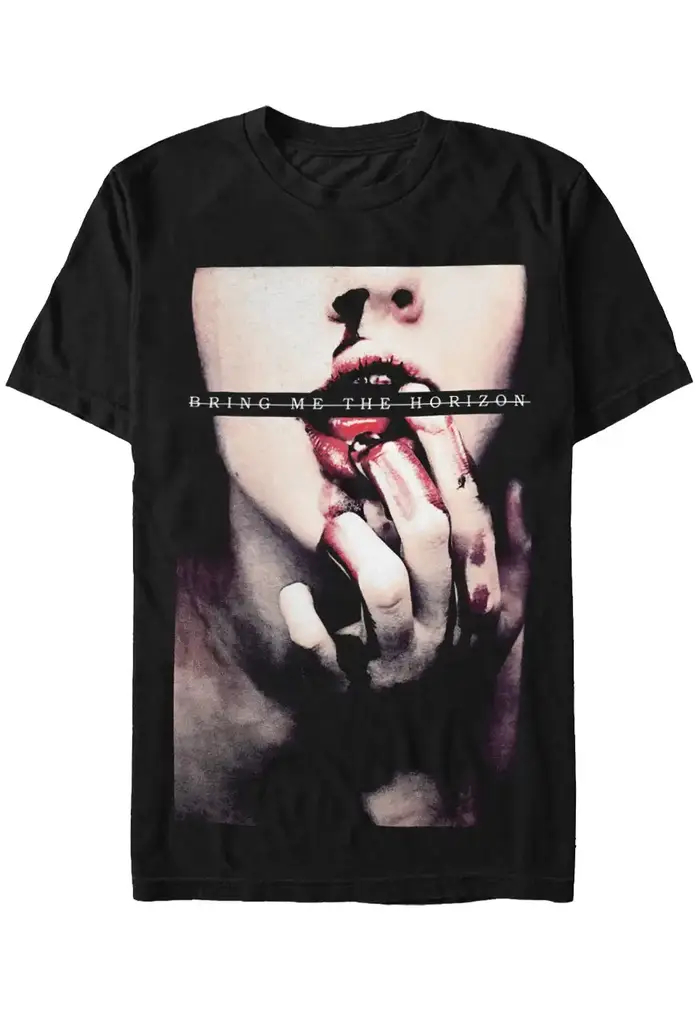 Bring Me The Horizon Merch T-Shirt femme homme rue Hip Hop haute qualité décontracté coton ample hom