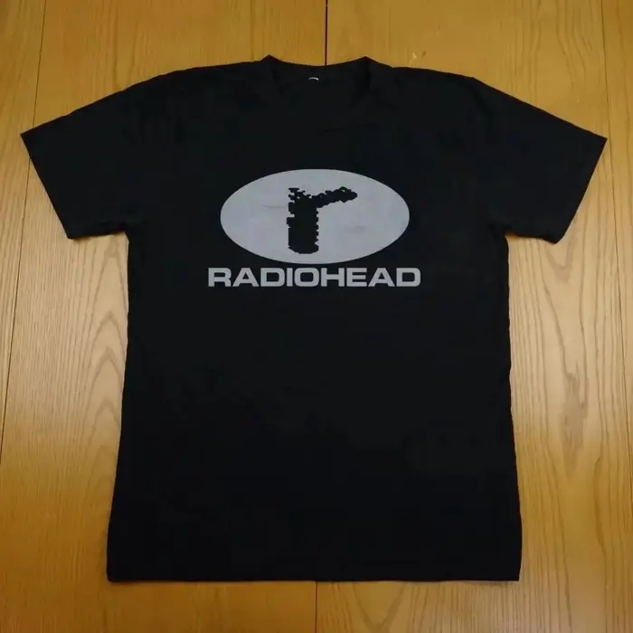 T-shirts Vintage Rares de la Tournée de Concerts de l'Album Kid A des Radiohead - Collection Homme et Femme - Style Hip Hop Streetwear Oversize - Vente Flash