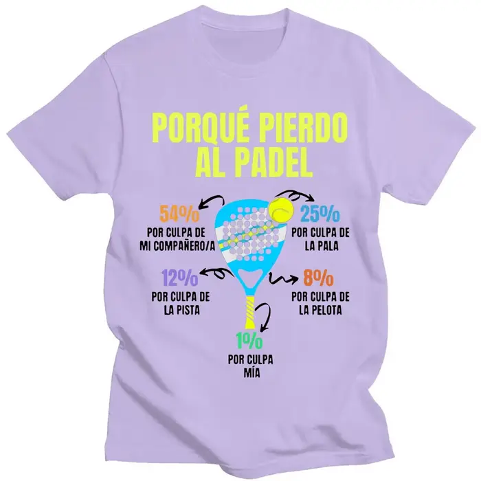 T-shirt de Padel Divertido pour hommes
