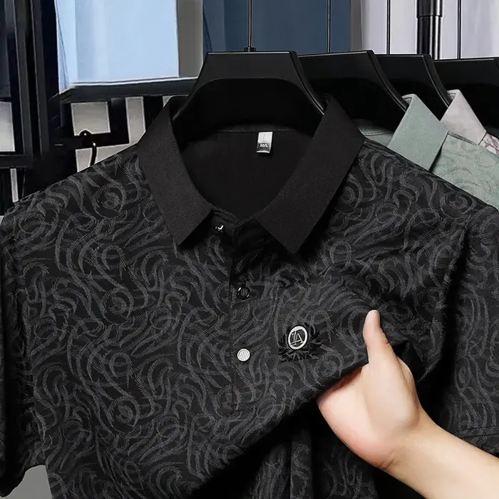 Nouveau Polo Homme 2026 à Séchage Rapide et Respirant à Manches Courtes pour Usage Quotidien et Occasions Professionnelles