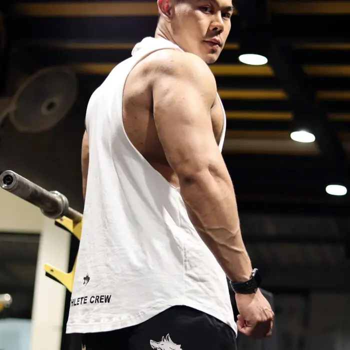 Débardeurs de fitness pour hommes à séchage rapide