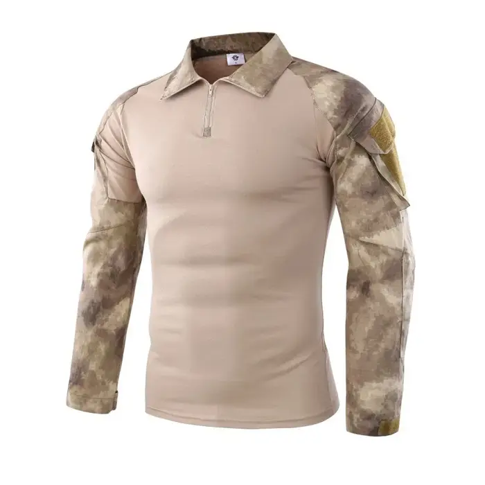 T-shirts de randonnée tactiques en plein air pour hommes