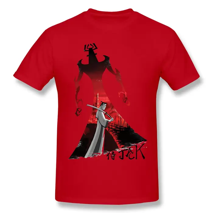 Samouraï Jack Cool créatif t-shirt décontracté offre spéciale
