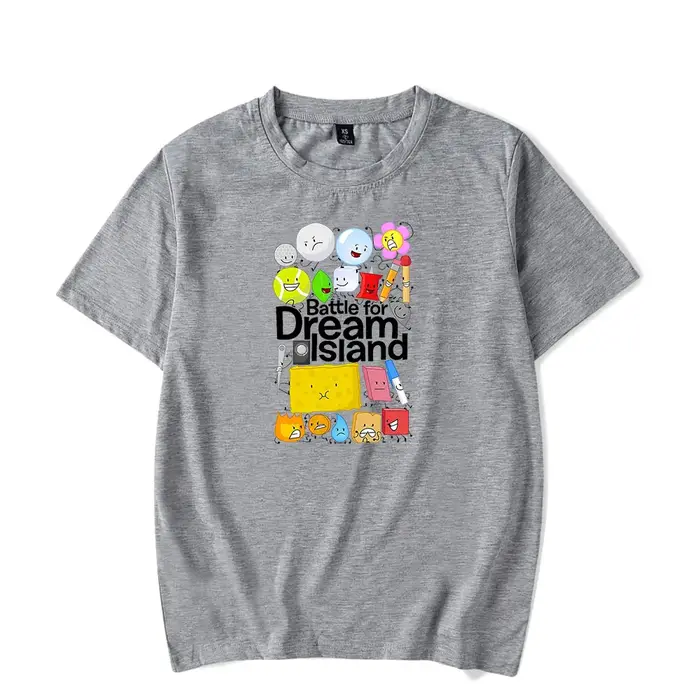 Jacknjellify BFDI bataille pour Dream Island T-Shirt hommes et femmes à manches courtes