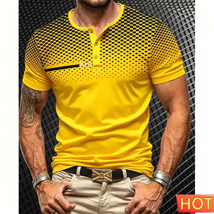 T-shirt pour homme, manches courtes