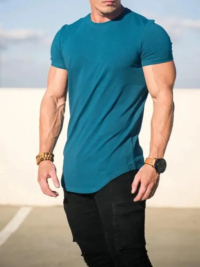 T-shirt de fitness pour hommes