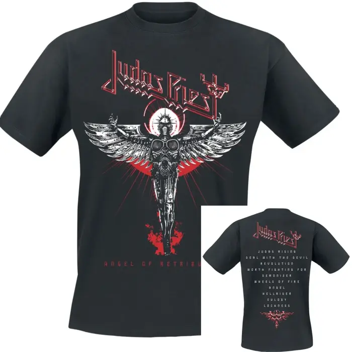 T-Shirt rétro Painkiller Judas Priest Band
