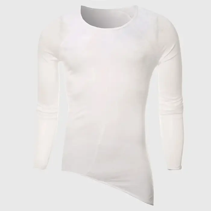 T-shirt à col rond pour hommes