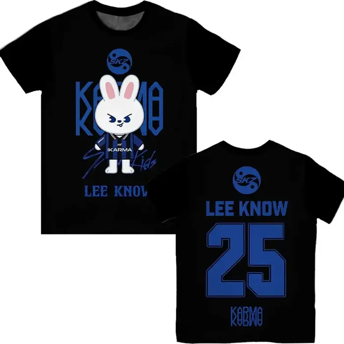 Nouveau T-shirt KPOP KARMA 2026 pour fans