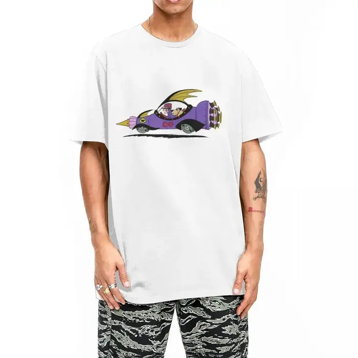 Wacky Races Dick Dastardly Machine pour hommes femmes t-shirt nouveauté