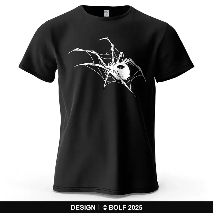 Spider élégant imprimé hommes T-Shirt 100% coton surdimensionné Cool graphique t-shirts pour haut pour femme