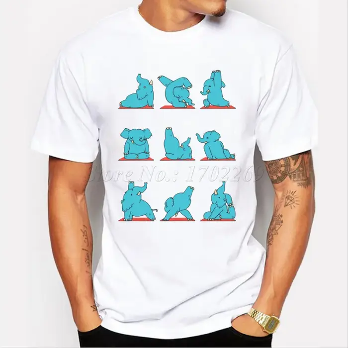 T-shirt au design humoristique pour hommes