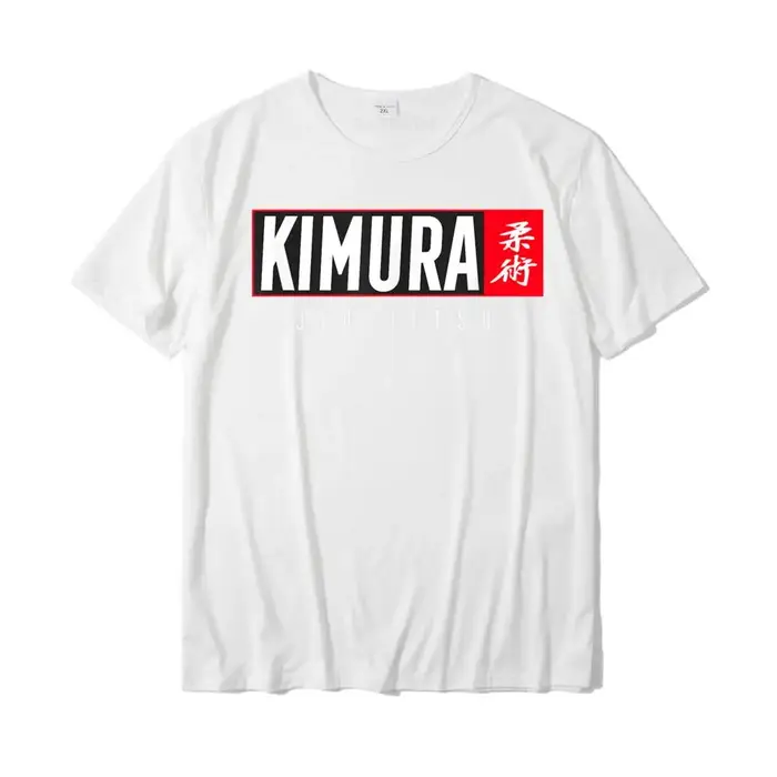 Kimura - T-shirt Jiu Jitsu - BJJ - T-shirts d'arts martiaux brésiliens avec design graphique en coto