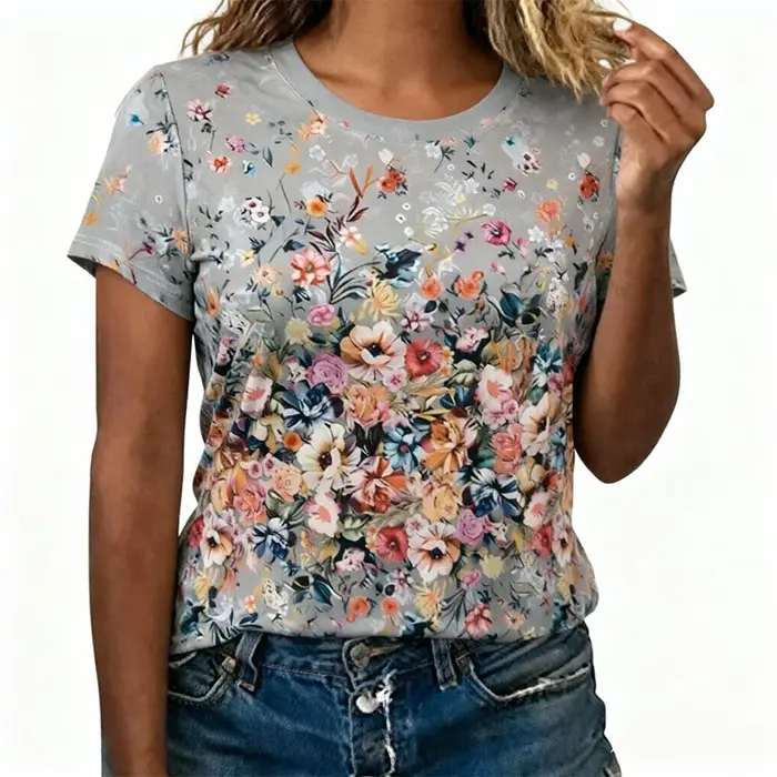 T-shirt pour femmes grandes tailles