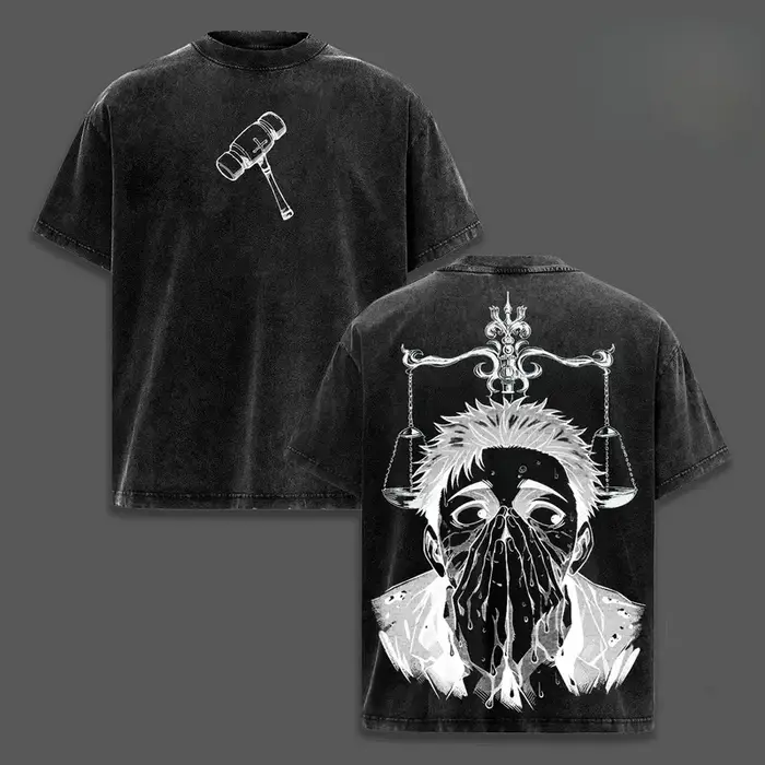 T-shirt imprimé Itadori Yuji