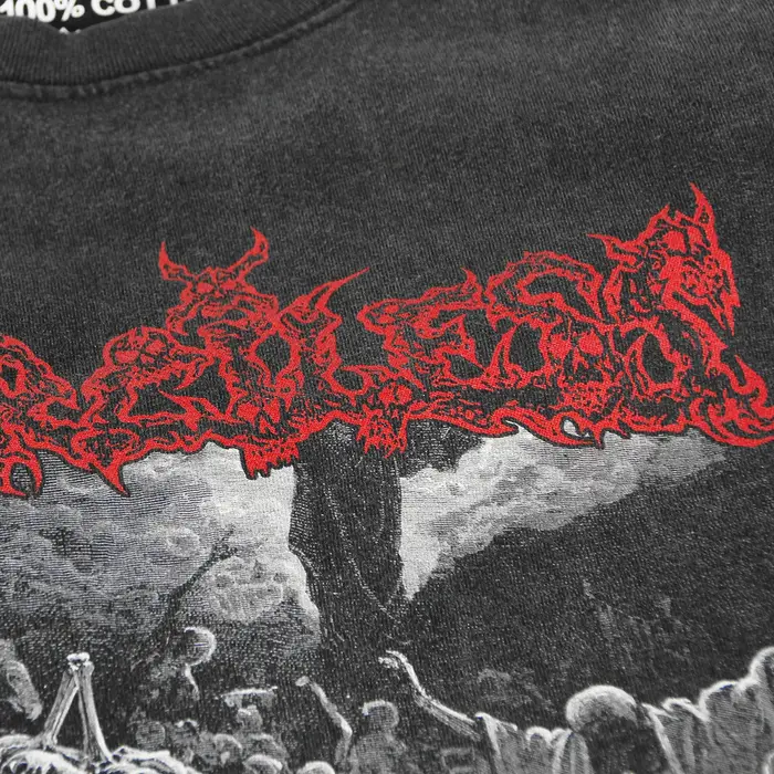 Merciless t-shirt l'éveil vieille école Thrash Death métal entombé posé Kreator hommes imprimé Cool coton