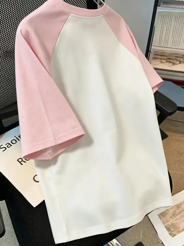 T-shirts tendance à motif fraise pour femme et fille