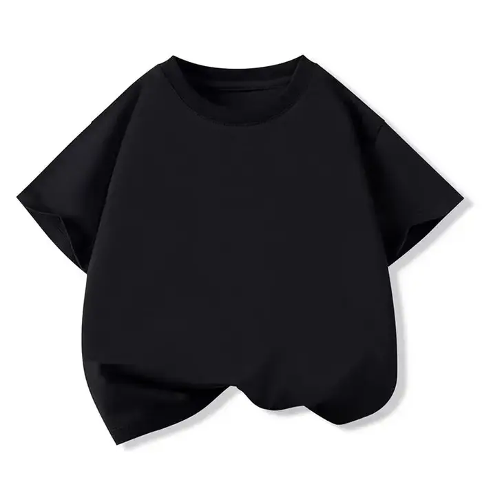 T-shirt d'été en coton doux pour garçons, vêtements de sport scolaire pour enfants, tee-shirt pour e