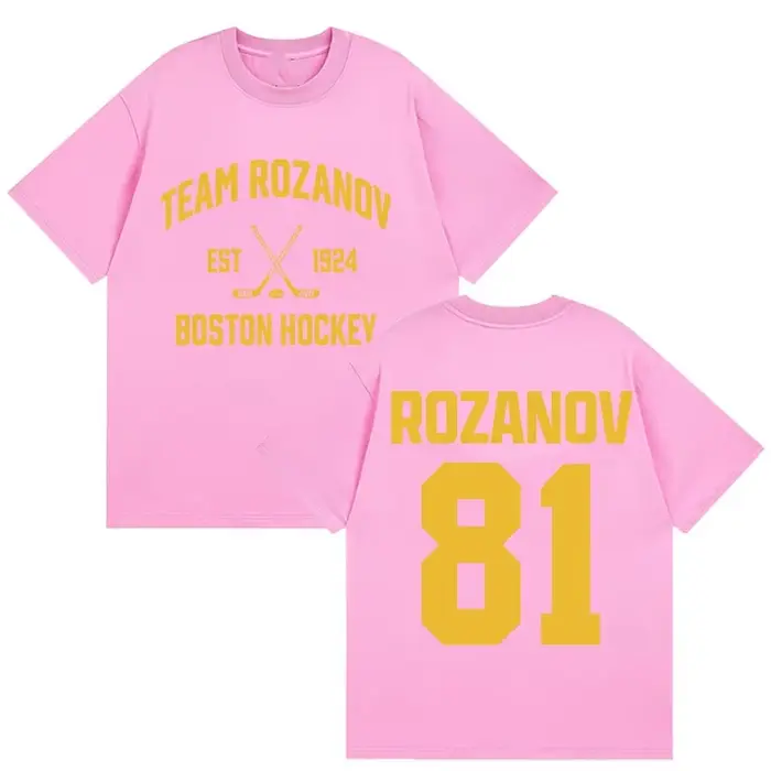 Rivalry chauffé unisexe coton Boston Raiders maillot chemise surdimensionné ilya rozanov 81 graphiques hommes femmes à manches courtes pas cher t-shirt