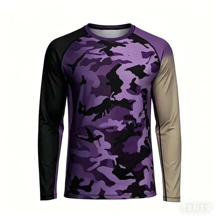 T-shirt de pêche à manches longues
