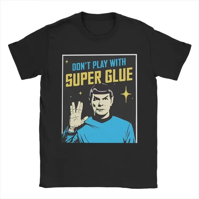 T-shirt en coton pour hommes, Vintage, col rond, à manches courtes, classique, Don't Play with Super