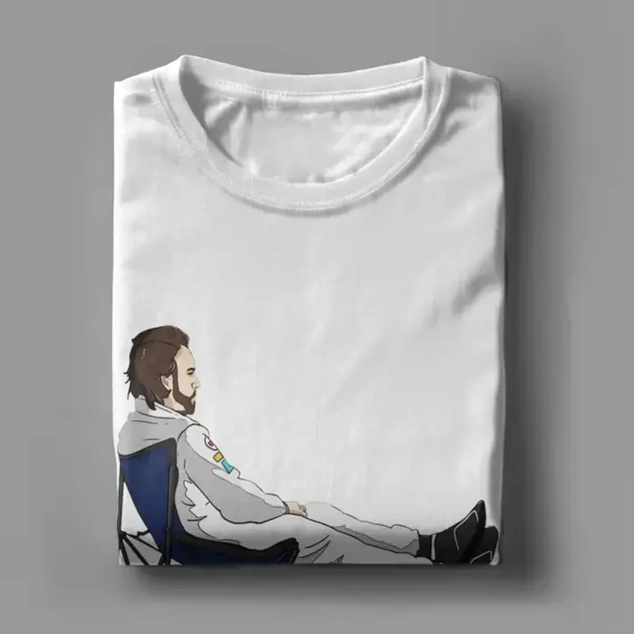 Fernando Alonso-T-shirt à manches courtes et col rond pour hommes