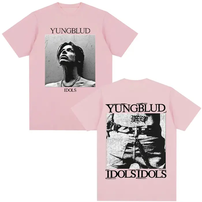 Chanteur Yungblud IDOLS Album Tour 2025 T-shirt hommes femmes vêtements Hip Hop manches courtes T-shirts surdimensionné