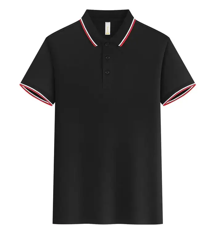 LOGO personnalisé Polo hommes été hommes Shorts manches contraste couleur Polo affaires luxe hommes 
