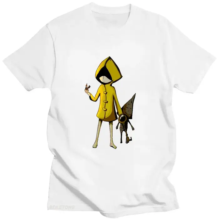 T-shirt à manches courtes Little Nightmares Mono Cartoon Print