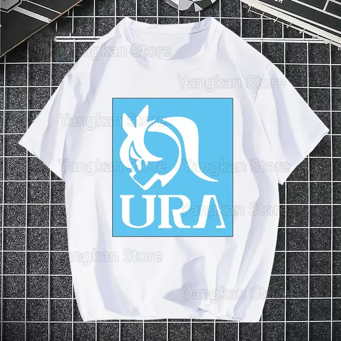 Umamusume Uma Musume T-shirt à manches courtes pour hommes, style décontracté, imprimé, col rond, T-