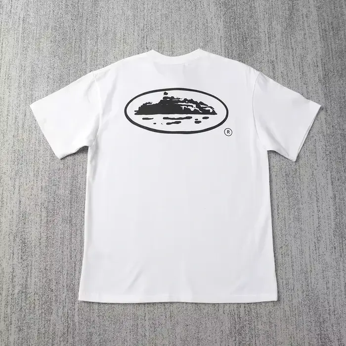 T-shirt décontracté à manches courtes imprimé bateau, col rond ample et respirant, nouvelle collecti
