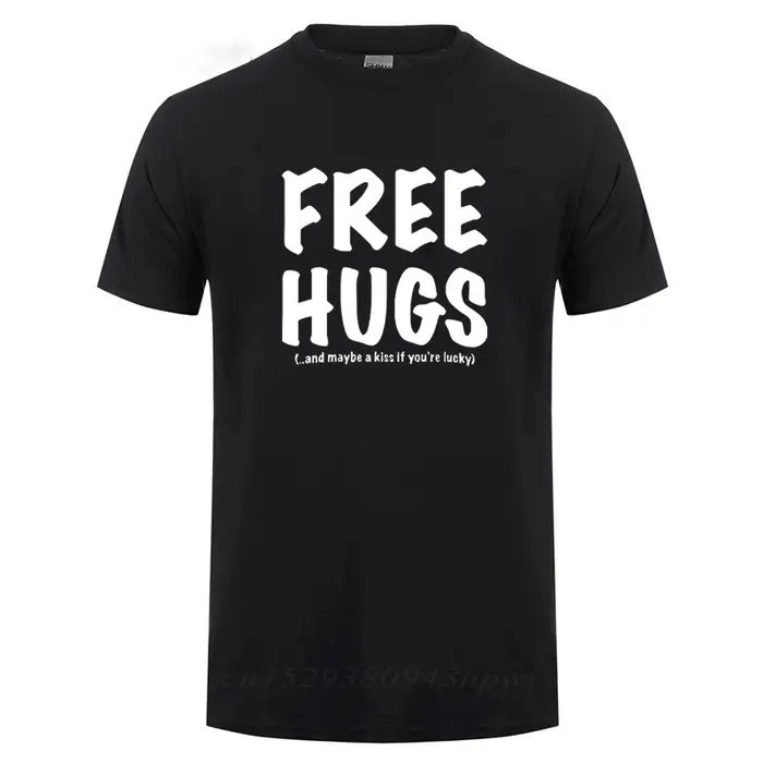 T-shirt manches courtes col rond homme, estival et à la mode, en coton, avec impression gratuite de 