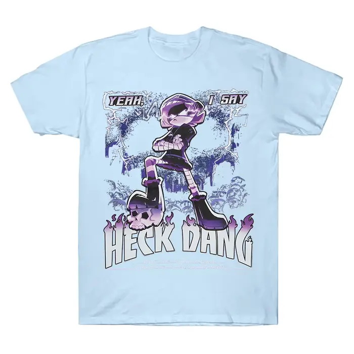Meurtre Drones Uzi T-shirts unisexe Y2K couverture en coton Manga rétro imprimé lâche Streetwear femmes hommes Hip Hop