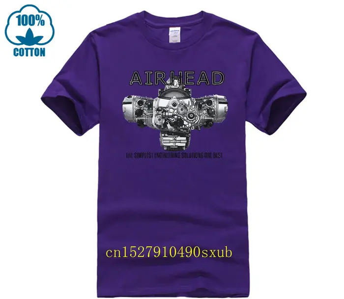 Airhead Boxer Engine Runder T-shirt Heather pour hommes