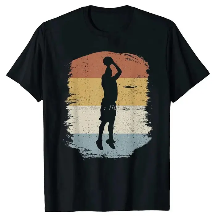 Hommes vêtements basket-ball battement de coeur t-shirt