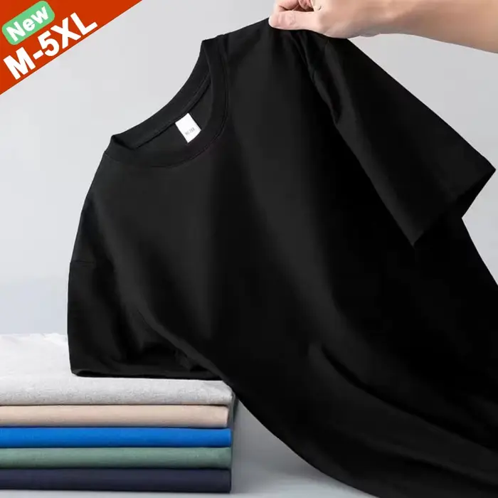 Bonne qualité T-Shirts hommes été vente coton homme t-shirt femmes manches courtes