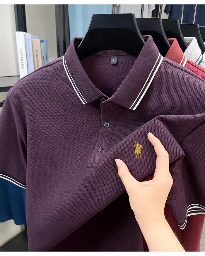 Polo pour homme avec logo Pony