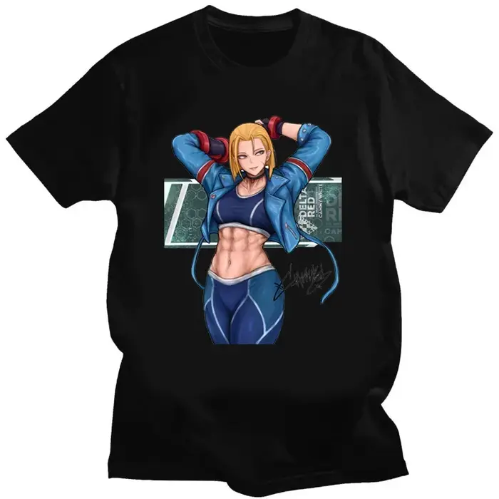 T-shirt de boxe Hadouken pour hommes et femmes, Streetwear classique, Street Fighter, 6 Cammy, White Game, Hot Clothing