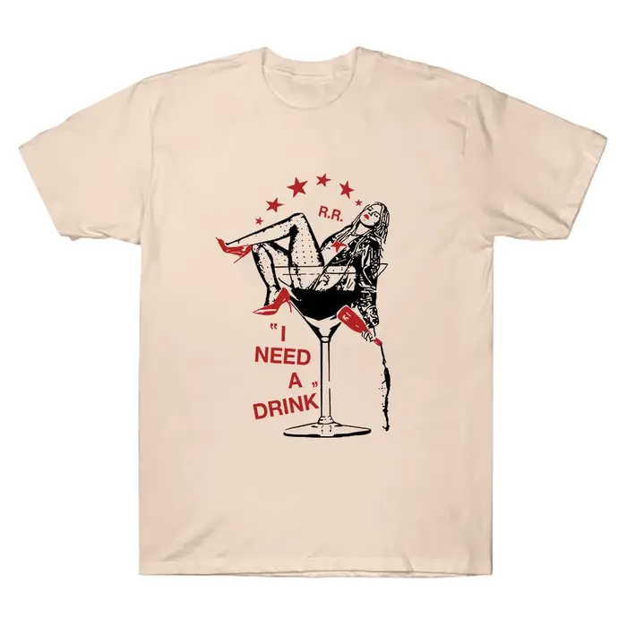 Renouve Rapp j'ai besoin d'une boisson t-shirt