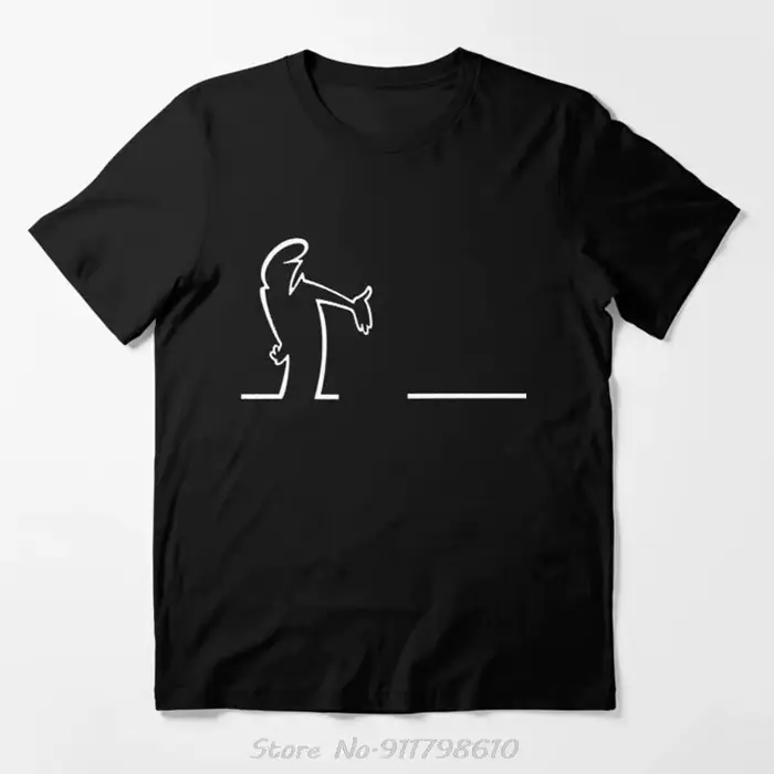 La Linea Happy t-shirt hommes coton respirant graphique col rond