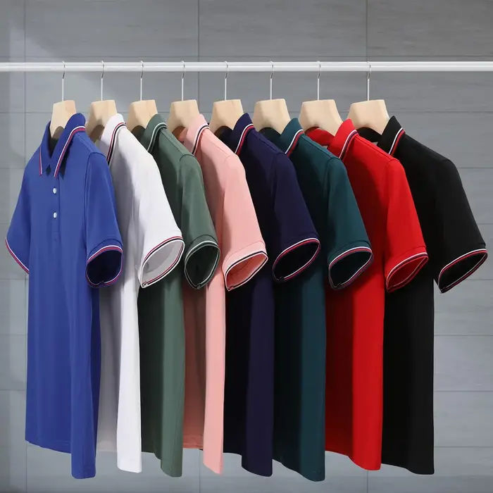 Polo à manches courtes pour hommes et femmes