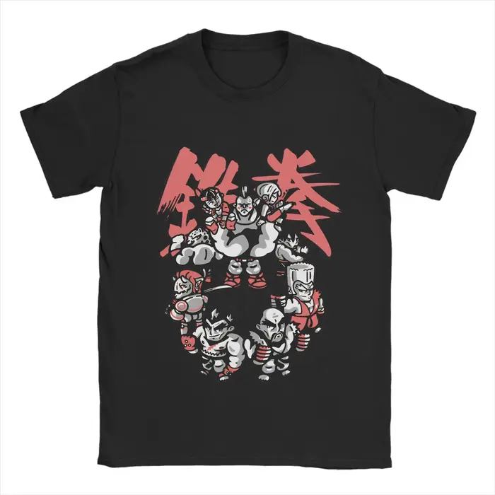 T-Shirt en coton Tekken Game pour hommes, T-Shirts d'été géniaux, confortables, style Hippie, grande