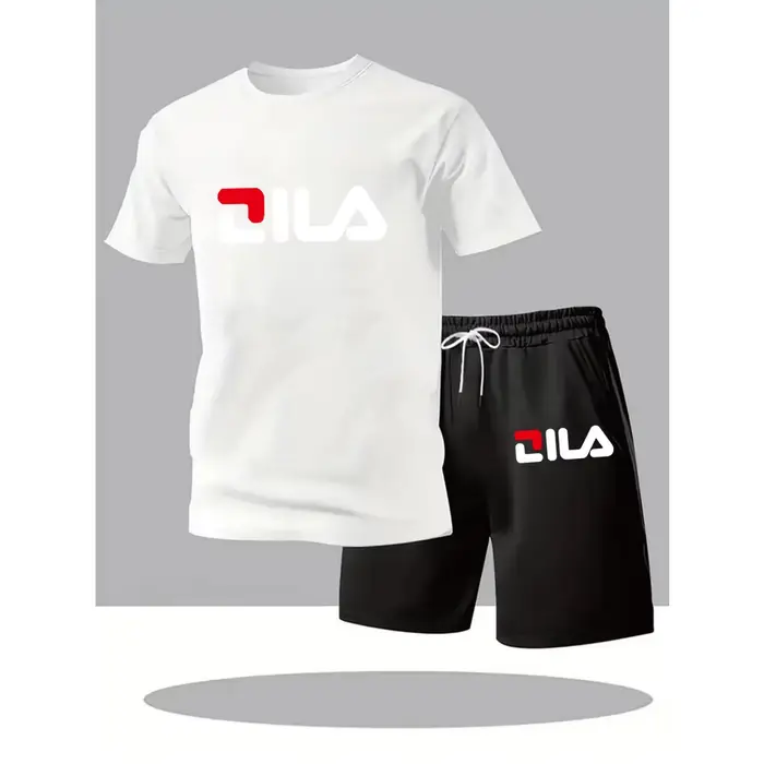 Ensemble T-shirt et short de sport décontracté pour homme