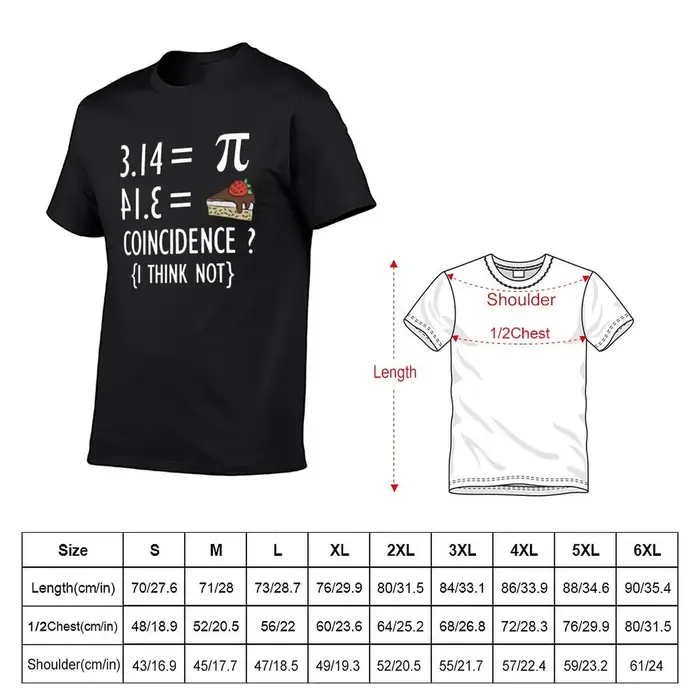 T-shirt drôle de maths pour hommes et femmes